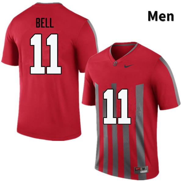 Men's Ohio State Buckeyes #11 Vonn Bell Throwback Game College Stitched Football Jersey 23VG043HF